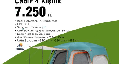 BİM'den 24 Nisan'da Mağazalarda Yeni Çadır Modeli