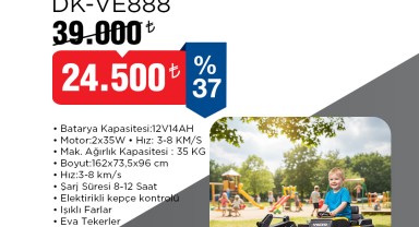 BİM'den Çocuklara Özel Akülü Volvo Kepçe Kampanyası