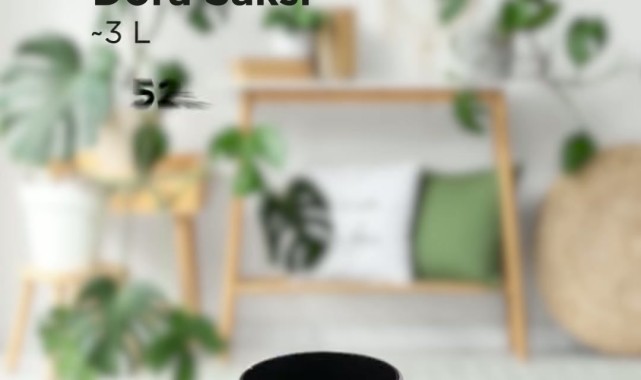 BİM'den Saksı Modelleriyle Bahçelerinize Renk Katın