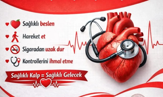 Karaman Eğitim ve Araştırma Hastanesi'nden Kalp Sağlığı Haftası Mesajı