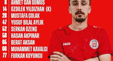 Karaman FK, Kastamonuspor Maçı İlk 11'ini Duyurdu