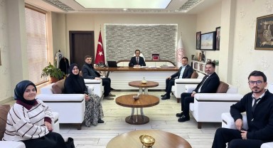 Karaman İl Milli Eğitim Müdürü Mehmet Çalışkan, PDR Derneği Yöneticilerini Ağırladı