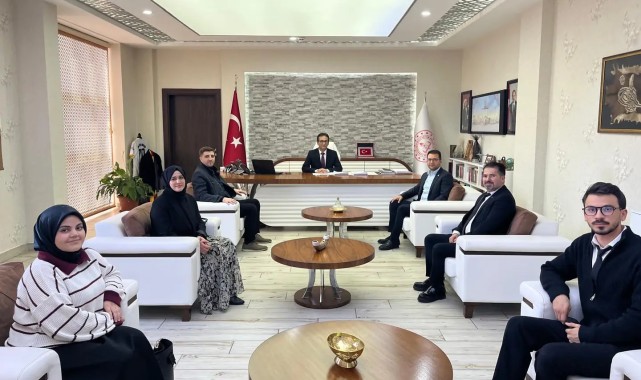 Karaman İl Milli Eğitim Müdürü Mehmet Çalışkan, PDR Derneği Yöneticilerini Ağırladı