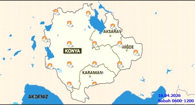 Karaman'da 5 Günlük Hava Durumu: Parçalı Bulutlu Başlangıç, Sonrasında Yağış Bekleniyor
