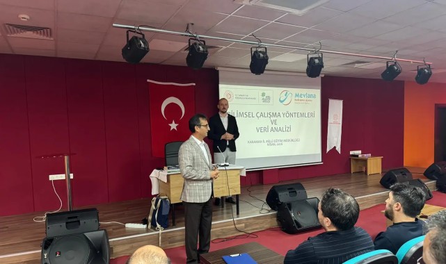 Karaman'da Bilimsel Çalışma Yöntemleri ve Veri Analizi Eğitimi Başladı