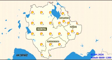 Karaman'da Bugün Hava Parçalı ve Çok Bulutlu