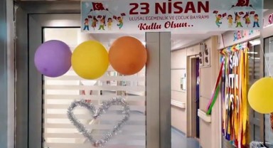 Karaman'da Çocuk Bayramı Hastane Odalarına Taşıdı