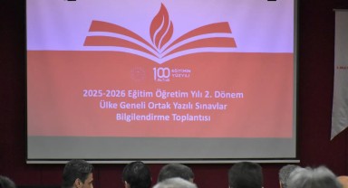 Karaman'da Ortak Yazılı Sınavlar Öncesi Bilgilendirme Toplantısı Yapıldı