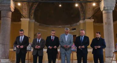 Karaman'da 'Savaşta Kadın Olmak' Resim Sergisi Açıldı