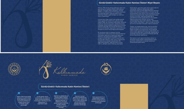 Karaman'da Sürdürülebilir Kalkınmada Kadın Hamlesi Niyet Beyanı Tanıtıldı