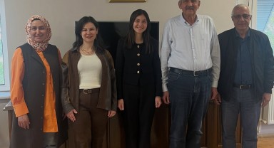 Yeşilay Karaman'dan Kurucu Başkan İhsan Duru ve Şube Başkanı Ahmet Eşmekaya'ya Ziyaret