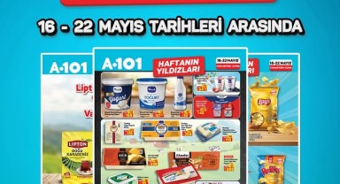 A101'de 16-22 Mayıs Haftasının Yıldızları Kampanyası Başlıyor
