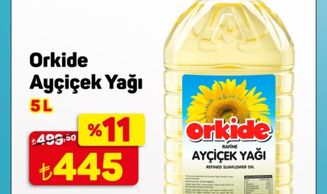 A101'de Ayçiçek Yağı ve Pirinç İndirimleri Başlıyor