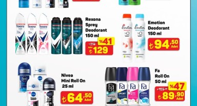 A101'de Deodorantlarda Büyük İndirim: 23-29 Mayıs Fırsatları