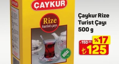 A101'de Haftanın Yıldızları Kampanyası Başladı: Çaykur Rize Turist Çayı İndirimde