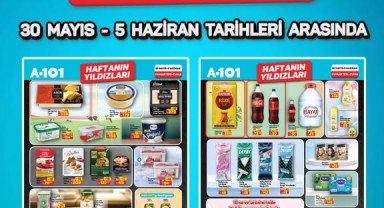 A101'de Haftanın Yıldızları Kampanyası Başlıyor: 30 Mayıs - 5 Haziran Fırsatları