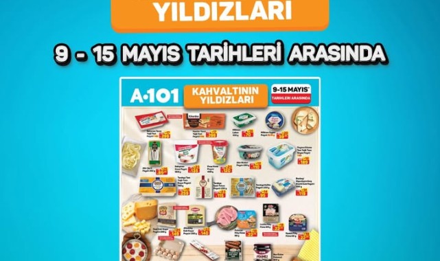 A101'de Kahvaltılık Ürünlerde Özel Fırsatlar: 9-15 Mayıs Kampanyası