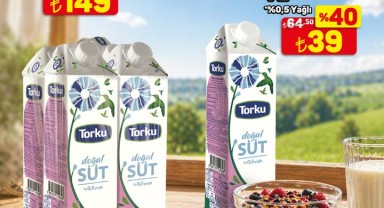 A101'de Torku Süt Ürünlerinde Büyük İndirim Fırsatı