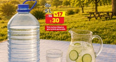 A101'den Bahar İndirimi: 20-23 Mayıs'ta Su Fiyatlarında İndirim