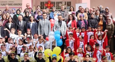 Ayrancı Kaymakamı İLkay ve Eşi, Yunus Emre Anaokulu Etkinliklerine Katıldı