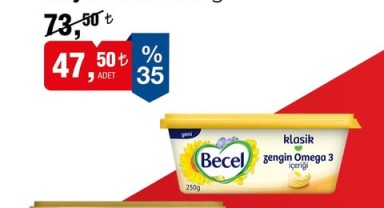 BİM'de Margarin ve Tereyağı Keyfi İndirimli Fiyatlarla Sunuluyor
