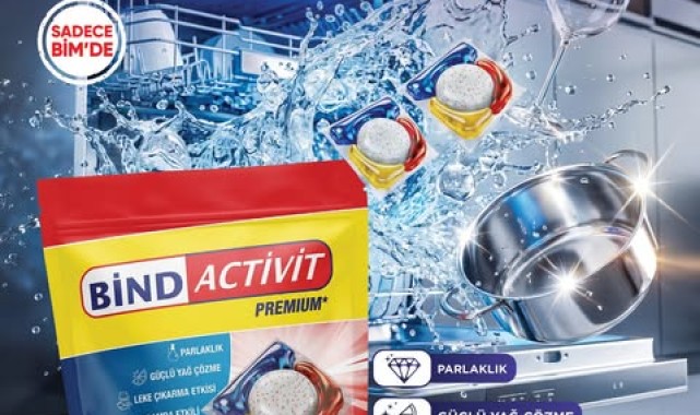 BİM'de Yeni Bind Activit Bulaşık Makinesi Kapsülü Kampanyası Başlıyor