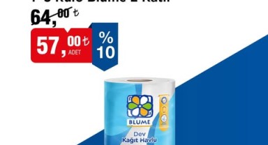 BİM'den Kağıt Havlu Kampanyası: 5'li Paket 57 TL'ye