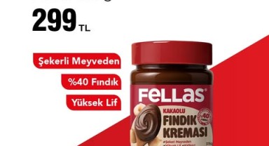 BİM'den Yeni Ürün: Fellas Kakaolu Fındık Kreması 26 Mayıs'ta Raflarda
