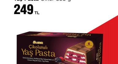 BİM'den Yeni Yaş Pasta Kampanyası: 2 Haziran'da Raflarda Yerini Alacak