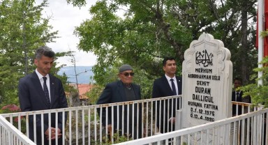 Ermenek'te Kurban Bayramı'nda Şehit Kabirleri Ziyaret Edildi