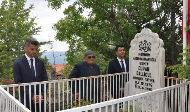 Ermenek'te Kurban Bayramı'nda Şehit Kabirleri Ziyaret Edildi