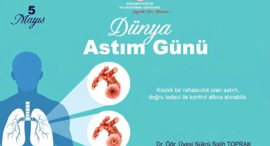 Karaman Eğitim ve Araştırma Hastanesi'nden Astım Kontrolü Hakkında Önemli Bilgilendirme