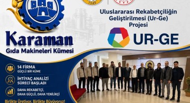 Karaman Gıda Makineleri Kümesi'nde İhtiyaç Analizi Başladı