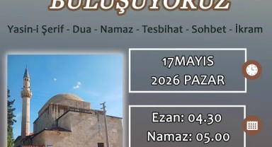 Karaman'da Ailece Sabah Namazı Buluşması Siyahser Camii'nde