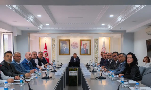 Karaman'da Hayvanları Koruma Kurulu Toplantısı Yapıldı