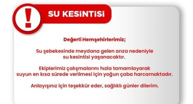 Kazımkarabekir'de Su Kesintisi: Paşa Konutları, TOKİ ve Hayvancılık Bölgesi Etkilenecek