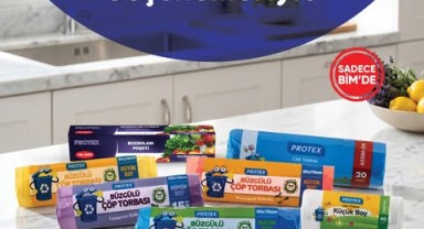 Protex Çöp Torbaları Artık Sadece BİM Raflarında