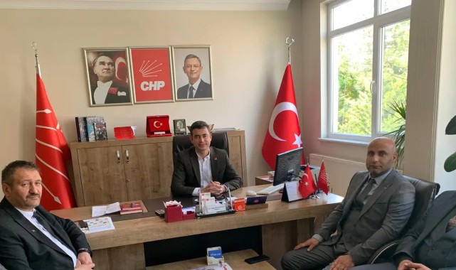 Zafer Partisi Karaman İl Başkanı Metin İçel ve Heyeti CHP Karaman'ı Ziyaret Etti