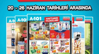 A101'de Haftanın Yıldızları Kampanyası Başlıyor: 20-26 Haziran Fırsatları