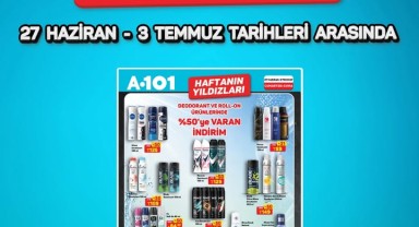 A101'de Haftanın Yıldızları Kampanyası Başlıyor: 27 Haziran - 3 Temmuz Fırsatları