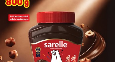 A101'de Sarelle Kakaolu Fındık Ezmesi Kampanyası Başladı