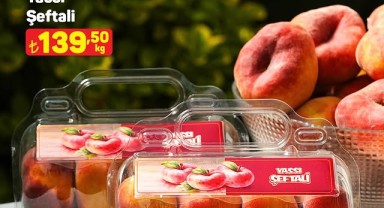 A101'de Yazın En Tatlı Lezzeti Şeftali Tezgahlarda