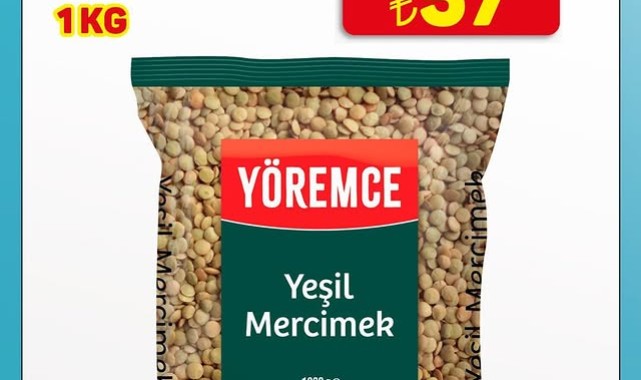 A101'de Yeşil Mercimek Kampanyası: 20-30 Haziran Fırsatları