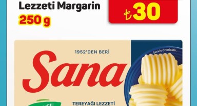 A101'den 20-26 Haziran Haftasına Özel Tereyağı Lezzeti Margarin Kampanyası
