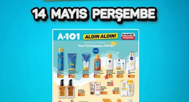 A101'den Yaz Kampanyası: Güneş Kremi ve Yazlık Ürünler 14 Mayıs'ta Raflarda