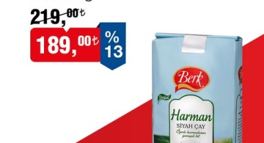 BİM'de Berk Siyah Çay'da Büyük İndirim: 13 Haziran'a Kadar Geçerli