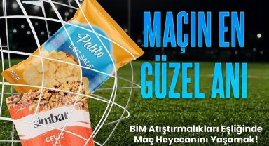 BİM'den Maç Keyfi: Atıştırmalıklarla Heyecan Dorukta