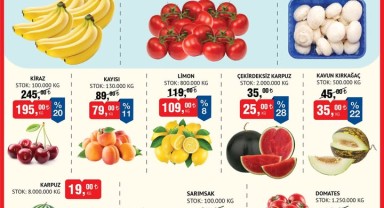 BİM'den Taptaze Meyve ve Sebzelerde Kaçırılmayacak Fırsatlar: 19-22 Haziran