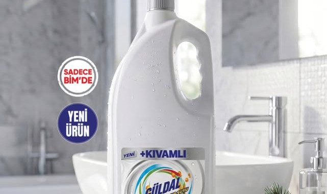BİM'den Yeni Ürün: Güldal Kıvamlı Klasik Çamaşır Suyu Raflarda