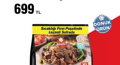 BİM'den Yeni Ürün: Namet Dana Döner Raflarda Yerini Alıyor